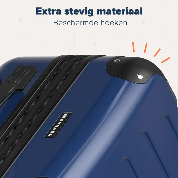 Kofferset – 2 Delig – 45L – Donkerblauw