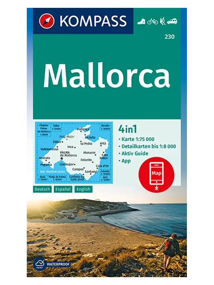 Wandelkaart WK230 Mallorca