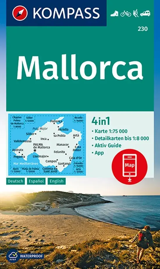 Wandelkaart WK230 Mallorca