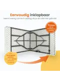 Inklapbare Tafel - Weerbestendig - 180x70x74cm