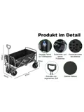 Packaway Opvouwbare Bolderkar 80KG