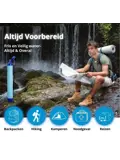 Noodpakket XL met Powerbank-Noodradio-Waterfilter