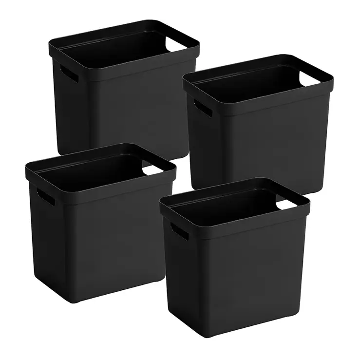 Sigma home - Opbergbox - 25L - 4-delig