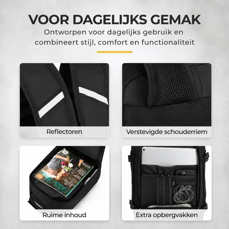 Reistas - Handbagage - 40 x 30 x 20