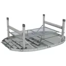 Bo-Camp Tafel Premium Ovaal 100x70 cm