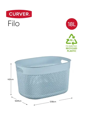 Filo Mand L - 18L - Stone Blue