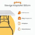 Goliving Inklapbare Tafel – 180 x70x74cm