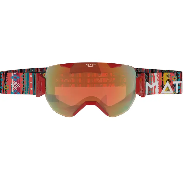 Skibril Synchro Tribands Red