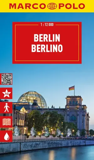 Stadsplattegrond City Map Berlin 1:12.000