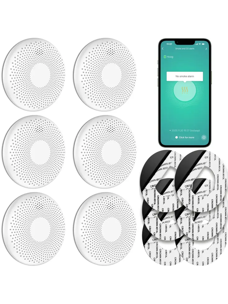 CS11W Slimme combimelder 6-pack