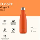 FLASKE 500 ml  RVS Drinkfles