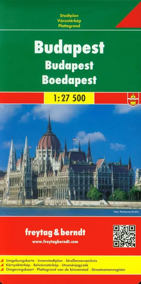 Stadsplattegrond Boedapest
