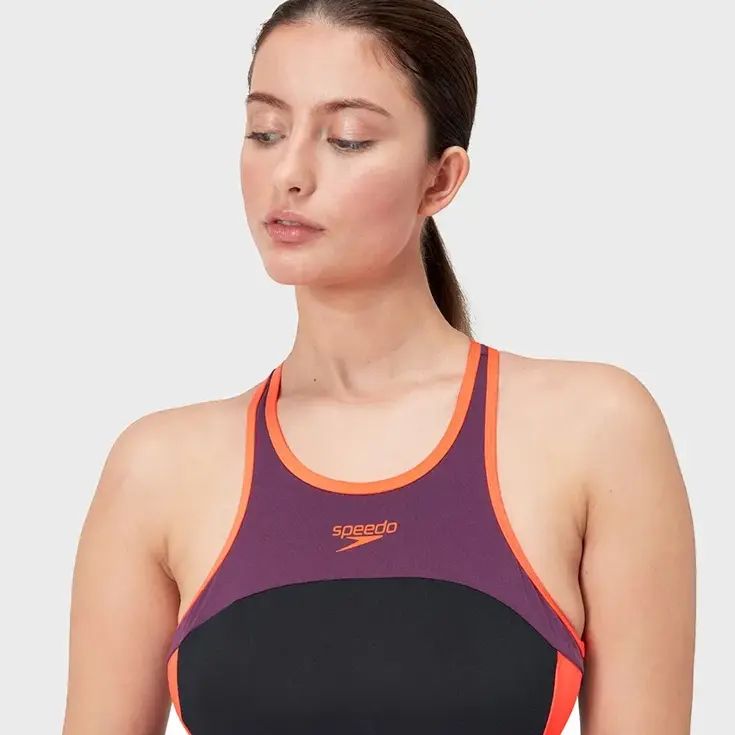 Speedo -  High Neck Back Badpak - Dames