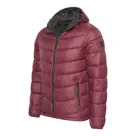 Heren Hooded Puffer Jacket Cappuccino Italia