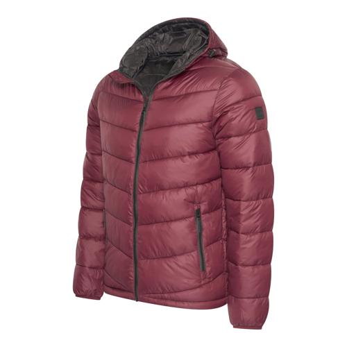 Heren Hooded Winter Jacket Cappuccino Italia