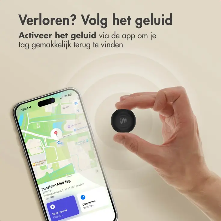 2x Bluetooth Tracker geschikt voor iOS