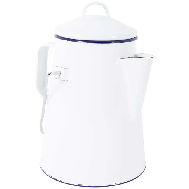 Theeketel Emaille Wit 1,6L