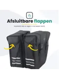 Voltano Dubbele Fietstas 24 L Urban Flow XL