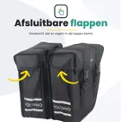 Voltano Dubbele Fietstas 24 L Urban Flow XL