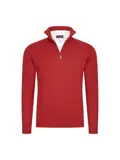 Heren Mock Zip Pullover