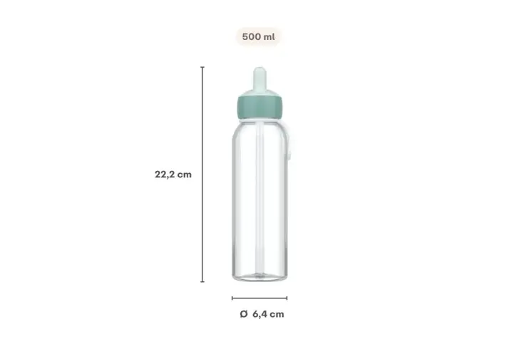Mepal Campus Flip-up waterfles 500 ml