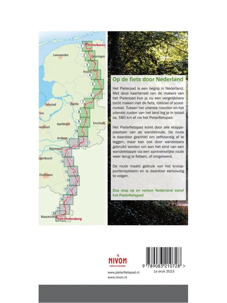 Fietsgidskaart PieterFietspad