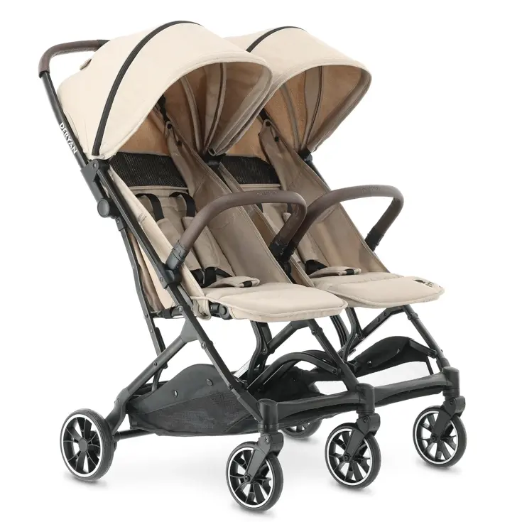 Luxe Rolo X2 Dubbele Buggy - Inklapbaar