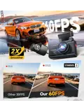 X3 Touch 2CH 2K Wifi GPS 64gb dashcam