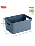 Sigma home - Opbergbox - 13L - 6-delig