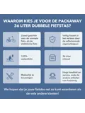 Dubbele Fietstassen 36L