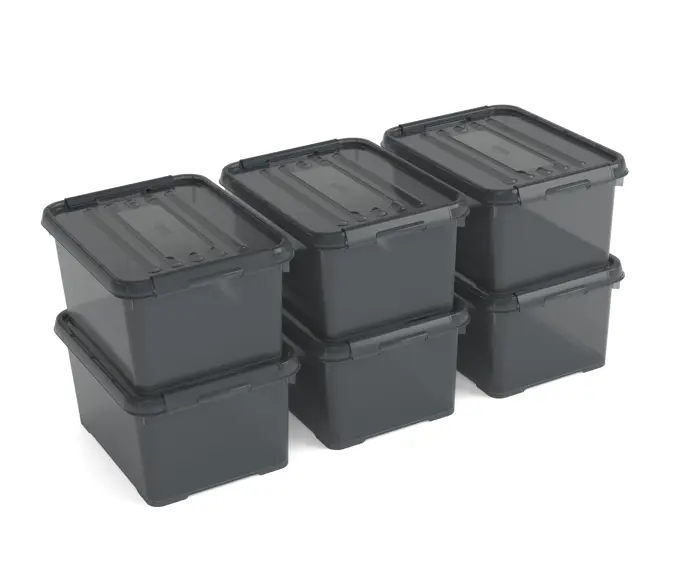 Curver Handy+ Opbergbox - 6 stuks van 15L