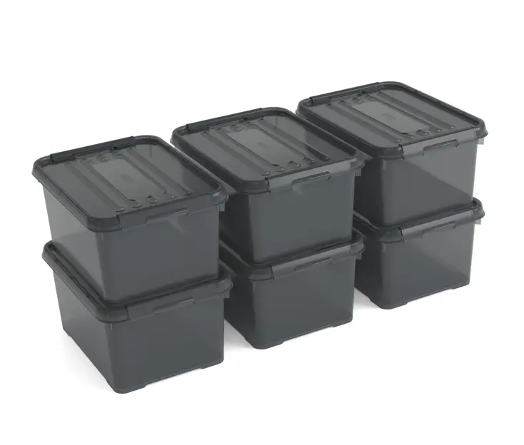 Curver Handy+ Opbergbox - 6 stuks van 15L