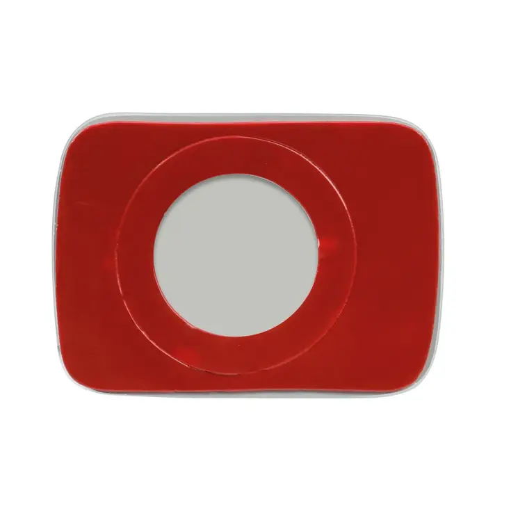 Dodehoek spiegel 64x45 mm - rechthoek