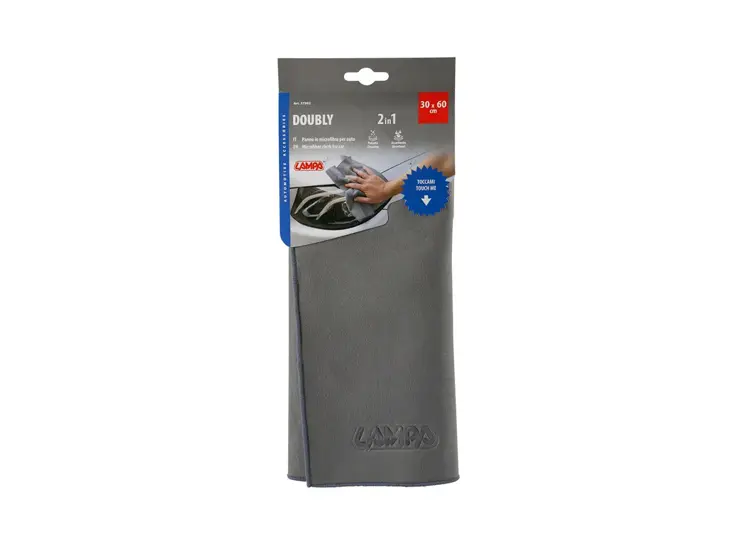 Dubbele 2-in-1 microvezeldoek 30x60 cm