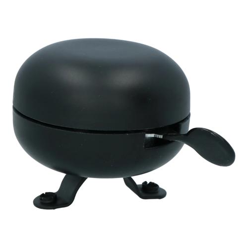 Grote Ding Dong fietsbel 60mm zwart