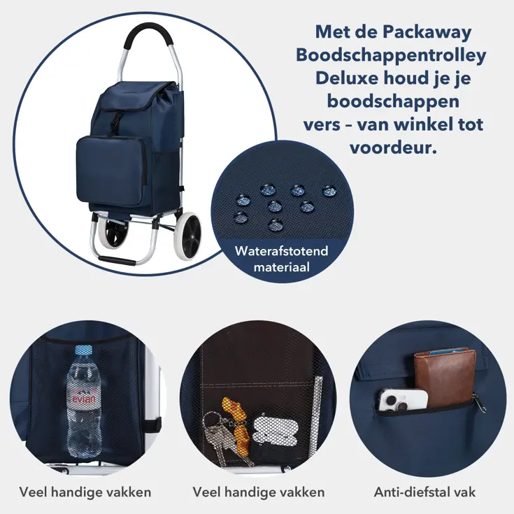 Boodschappentrolley 50L