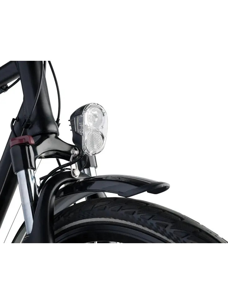 Axa Koplamp Echo 15 Led Naafdynamo Zwart