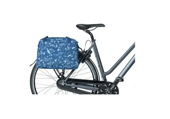 Basil schoudertas Wanderlust indigo blauw 18L