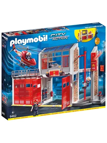 PLAYMOBIL® Brandweerkazerne met helicopter 9462