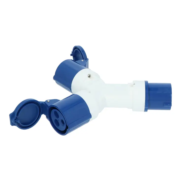 CEE 2-weg Splitter 16A