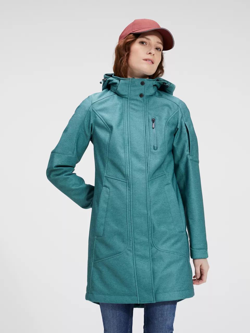 ANWB  Rakels  Parka Dames  Softshell  Zeegroen   S main product image