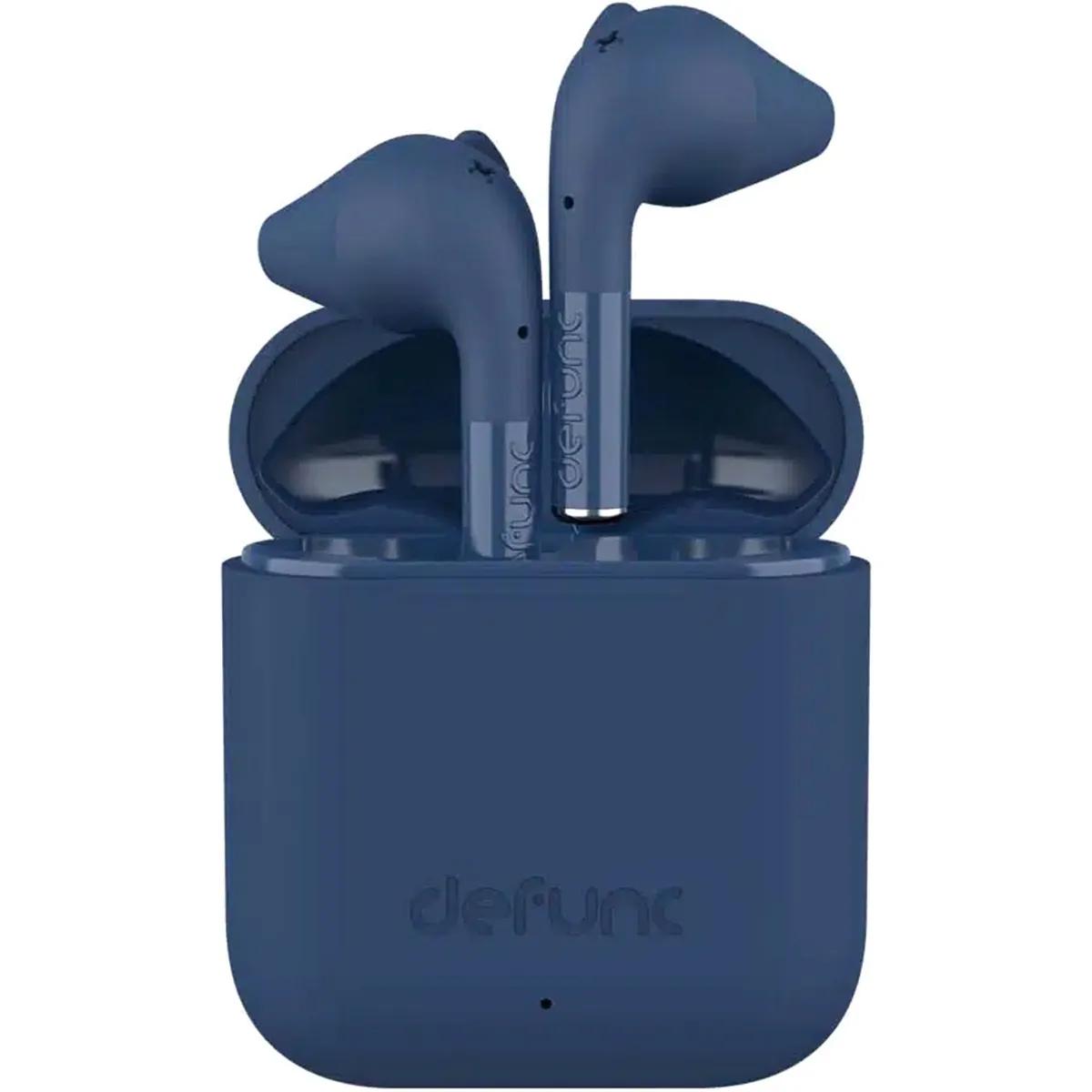 Defunc   Draadloos in-ear bluetooth oortjes  Donker Blauw