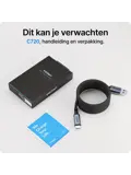 Connect C720 - USB-C naar USB-A Kabel - 3.0 2M