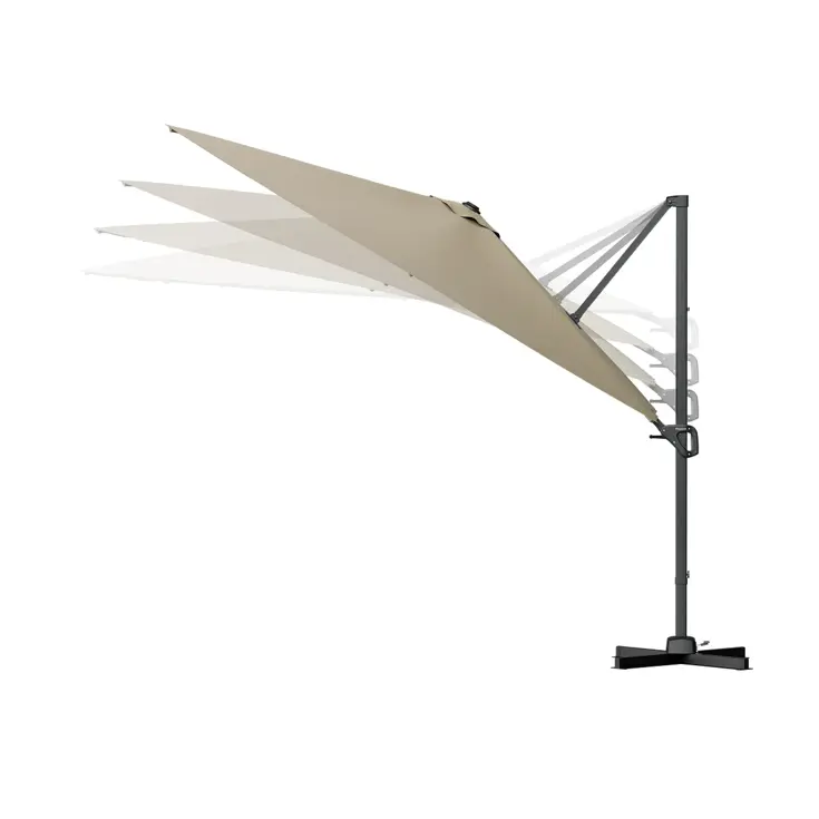 Zweefparasol – 300x300 cm – Kantelbaar
