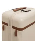 Zuna - Middelmaat koffer - Leren handvatten - 65cm