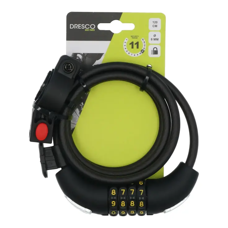 Compact kabelslot 120cm met instelbare code