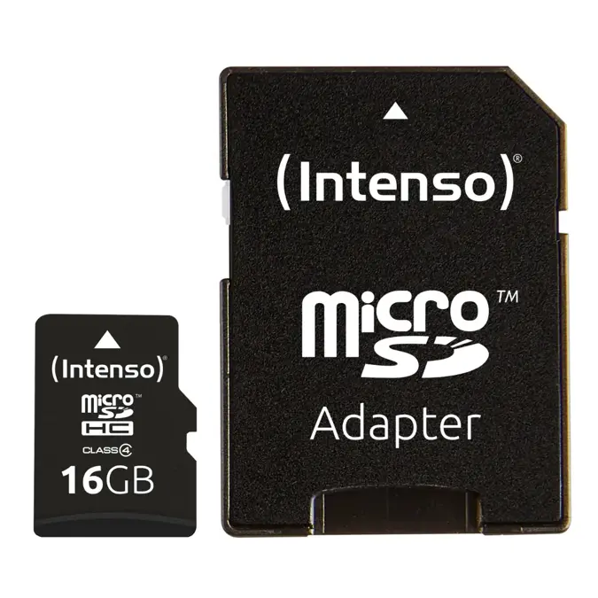 Intenso micro SDHC kaart - 16GB