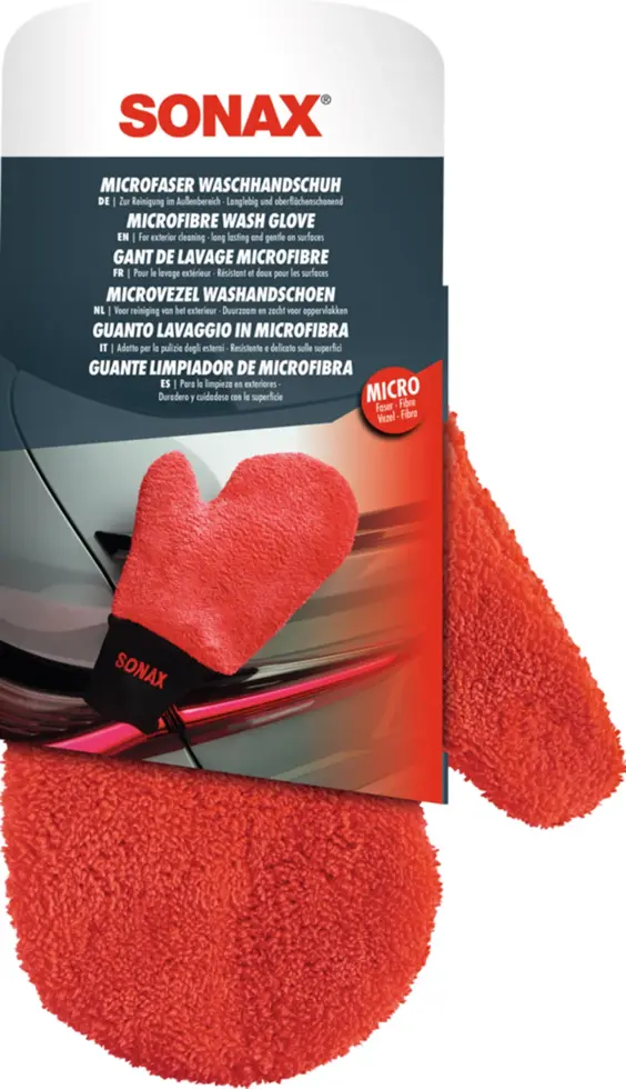 Microvezel Washandschoen voor een Schone Auto