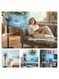 Luvego - Statief Ventilator - TImer