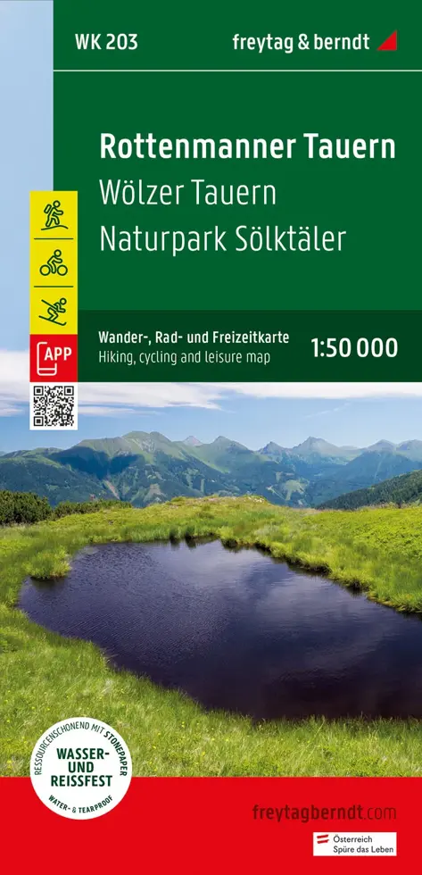 Wandelkaart WK203 Rottenmanner Tauern
